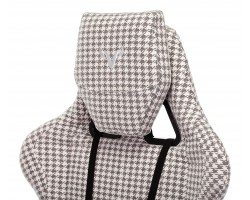 Кресло игровое Zombie VIKING LOFT серый Morris-1 гусин.лапка с подголов. крестовина металл-foto10