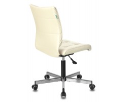 Кресло Бюрократ CH-330M бежевый Orion-10 эко.кожа крестовина металл хром-foto4