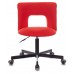 Кресло Бюрократ KF-1M красный 26-22 крестовина металл черный
