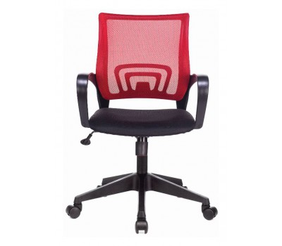 Кресло Бюрократ CH-695N красный TW-35N сиденье черный TW-11 сетка/ткань крестовина пластик