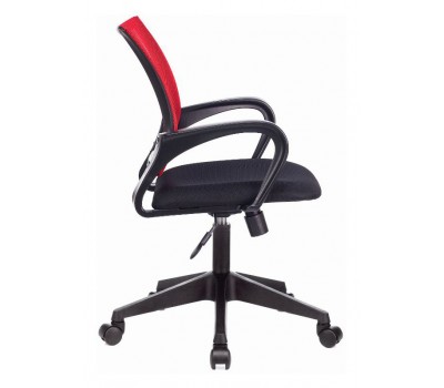 Кресло Бюрократ CH-695N красный TW-35N сиденье черный TW-11 сетка/ткань крестовина пластик