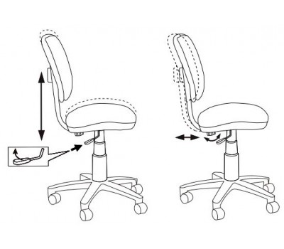 Кресло детское Бюрократ CH-W204NX мультиколор маскарад крестовина пластик пластик белый