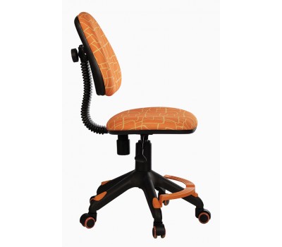 Кресло детское Бюрократ KD-4-F оранжевый жираф крестовина пластик подст.для ног Кресло детское Бюрократ KD-4-F оранжевый жираф крестовина пластик подст.для ног