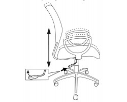 Кресло Бюрократ CH-599AXSN черный TW-32K01 TW-11 сетка/ткань крестовина пластик-foto5