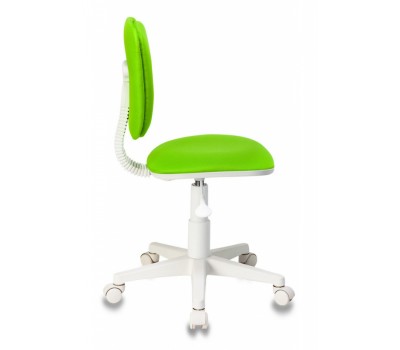 Кресло детское Бюрократ CH-W204NX салатовый 15-118 крестовина пластик пластик белый