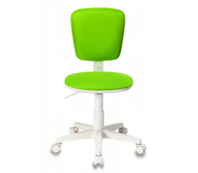 Кресло детское Бюрократ CH-W204NX салатовый 15-118 крестовина пластик пластик белый