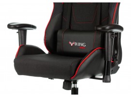 Кресло игровое Zombie VIKING 4 AERO черный/красный текстиль/эко.кожа с подголов. крестовина пластик-foto9