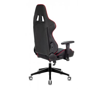 Кресло игровое Zombie VIKING 4 AERO черный/красный текстиль/эко.кожа с подголов. крестовина пластик