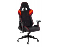 Кресло игровое Zombie VIKING 4 AERO черный/красный текстиль/эко.кожа с подголов. крестовина пластик-foto12