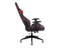 Кресло игровое Zombie VIKING 4 AERO черный/красный текстиль/эко.кожа с подголов. крестовина пластик-foto16