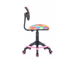 Кресло детское Бюрократ CH-299-F мультиколор абстракция сетка/ткань крестовина пластик подст.для ног-foto3