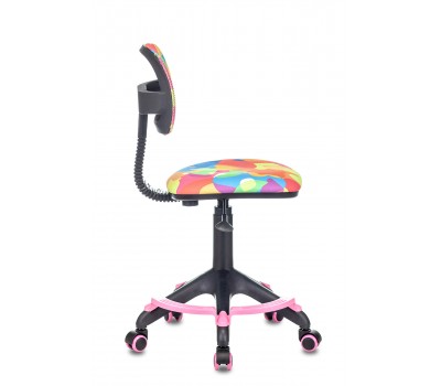 Кресло детское Бюрократ CH-299-F мультиколор абстракция сетка/ткань крестовина пластик подст.для ног