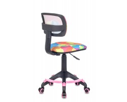 Кресло детское Бюрократ CH-299-F мультиколор абстракция сетка/ткань крестовина пластик подст.для ног-foto4