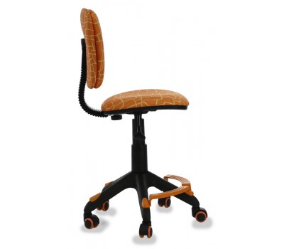 Кресло детское Бюрократ CH-204-F оранжевый жираф крестовина пластик подст.для ног