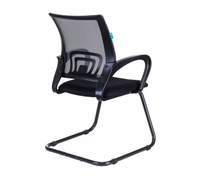 Кресло Бюрократ CH-695N-AV темно-серый TW-04 сиденье черный TW-11 сетка/ткань полозья металл черный