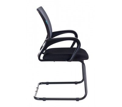 Кресло Бюрократ CH-695N-AV темно-серый TW-04 сиденье черный TW-11 сетка/ткань полозья металл черный