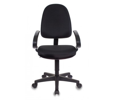 Кресло Бюрократ CH-300 черный крестовина пластик