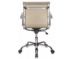 Кресло руководителя Бюрократ CH-993-Low золотистый сетка низк.спин. крестовина металл хром-foto4