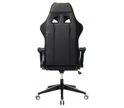 Кресло игровое Zombie VIKING 4 AERO черный/салатовый текстиль/эко.кожа с подголов. крестовина пластик