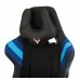 Кресло игровое Zombie VIKING 4 AERO черный/синий текстиль/эко.кожа с подголов. крестовина пластик