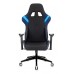 Кресло игровое Zombie VIKING 4 AERO черный/синий текстиль/эко.кожа с подголов. крестовина пластик