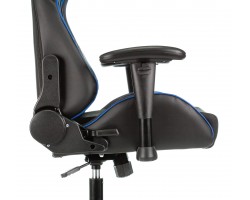 Кресло игровое Zombie VIKING 4 AERO черный/синий текстиль/эко.кожа с подголов. крестовина пластик-foto11