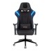 Кресло игровое Zombie VIKING 4 AERO черный/синий текстиль/эко.кожа с подголов. крестовина пластик