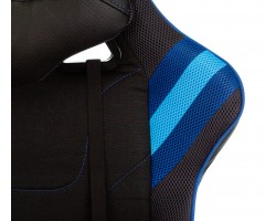 Кресло игровое Zombie VIKING 4 AERO черный/синий текстиль/эко.кожа с подголов. крестовина пластик-foto8