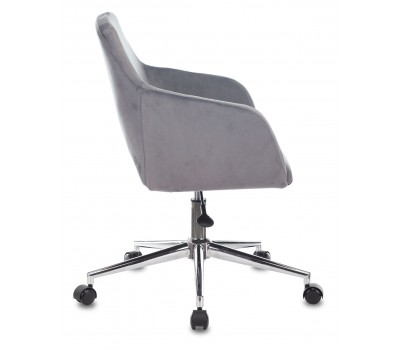 Кресло Бюрократ CH-380SL серая жемчужина Italia 26 крестовина металл хром