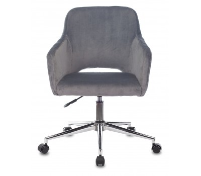 Кресло Бюрократ CH-380SL серая жемчужина Italia 26 крестовина металл хром