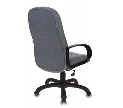 Кресло руководителя Бюрократ T-898AXSN серый 10-128 крестовина пластик