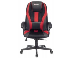 Кресло игровое Zombie VIKING-9 черный/красный текстиль/эко.кожа крестовина пластик-foto2
