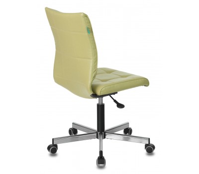 Кресло Бюрократ CH-330M зеленый Best 79 эко.кожа крестовина металл хром