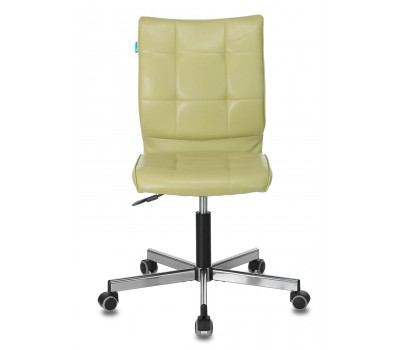 Кресло Бюрократ CH-330M зеленый Best 79 эко.кожа крестовина металл хром