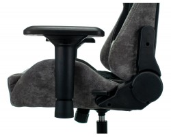 Кресло игровое Zombie VIKING 7 KNIGHT Fabric черный текстиль/эко.кожа с подголов. крестовина металл-foto11