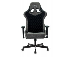 Кресло игровое Zombie VIKING 7 KNIGHT Fabric черный текстиль/эко.кожа с подголов. крестовина металл-foto13