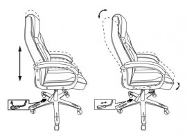 Кресло игровое Zombie VIKING 2 AERO черный/желтый текстиль/эко.кожа крестовина пластик-foto6