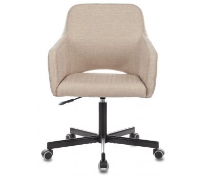 Кресло Бюрократ CH-380M миндальный каппучино 38-402 крестовина металл