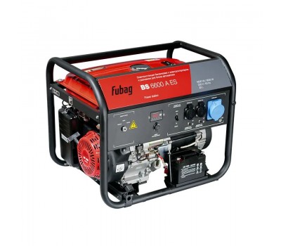FUBAG Бензиновый генератор с электростартером и коннектором автоматики BS 6600 A ES