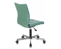 Кресло Бюрократ CH-330M серо-голубой Lincoln 212 эко.кожа крестовина металл хром-foto4