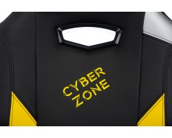 Кресло игровое Zombie HERO CYBERZONE черный/желтый эко.кожа с подголов. крестовина пластик-foto6