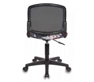 Кресло детское Бюрократ CH-296NX черный сиденье черный граффити крестовина пластик