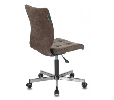 Кресло Бюрократ CH-330M темно-коричневый Light-10 крестовина металл хром