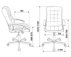 Кресло руководителя Бюрократ CH-823AXSN черный эко.кожа крестовина металл черный-foto6