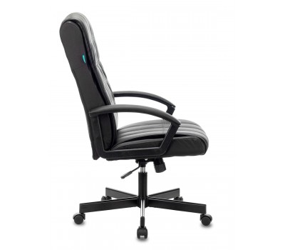 Кресло руководителя Бюрократ CH-823AXSN черный эко.кожа крестовина металл черный