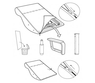 Кресло руководителя Бюрократ CH-823AXSN черный эко.кожа крестовина металл черный