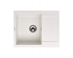 Кухонная мойка MODENA 1B1D WHITE ALABASTER KUPPERSBERG