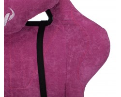 Кресло игровое Zombie VIKING KNIGHT Fabric малиновый Light-15 с подголов. крестовина металл-foto8