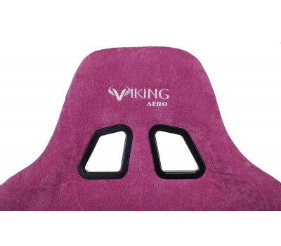 Кресло игровое Zombie VIKING KNIGHT Fabric малиновый Light-15 с подголов. крестовина металл