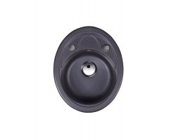 Кухонная мойка CAPRI 1B1D BLACK METAL. KUPPERSBERG